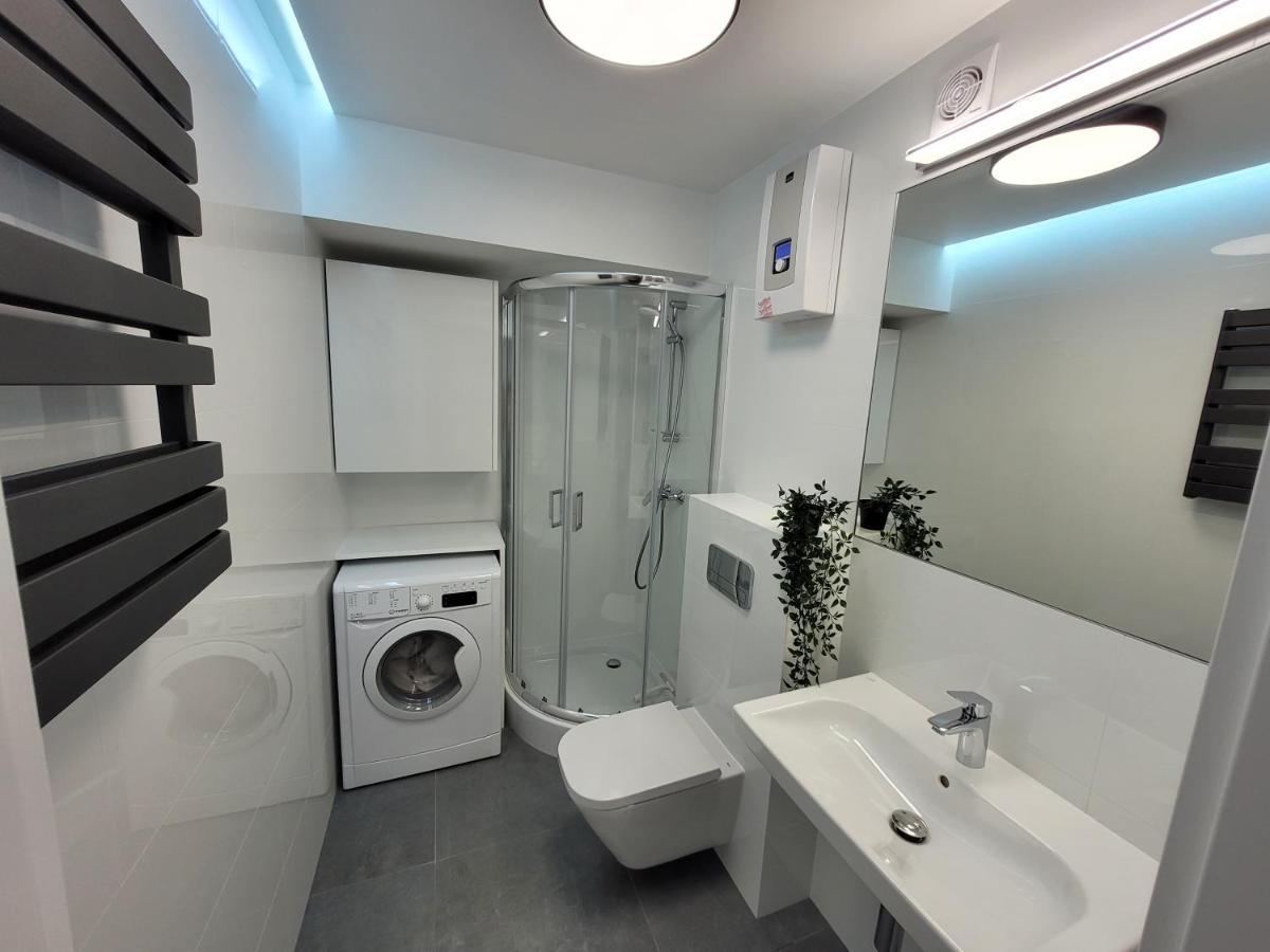 슈체친 Sloneczny Apartament Przy Filharmonii, Walach Chrobrego 아파트 외부 사진