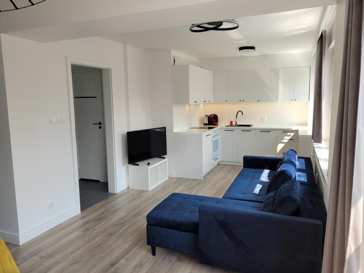 슈체친 Sloneczny Apartament Przy Filharmonii, Walach Chrobrego 아파트 외부 사진