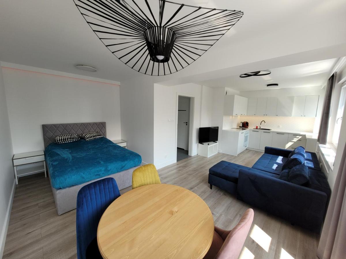 슈체친 Sloneczny Apartament Przy Filharmonii, Walach Chrobrego 아파트 외부 사진