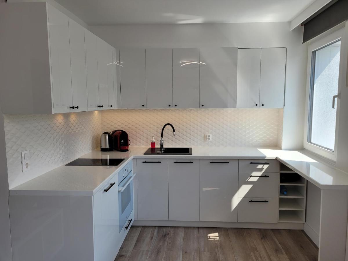 슈체친 Sloneczny Apartament Przy Filharmonii, Walach Chrobrego 아파트 외부 사진